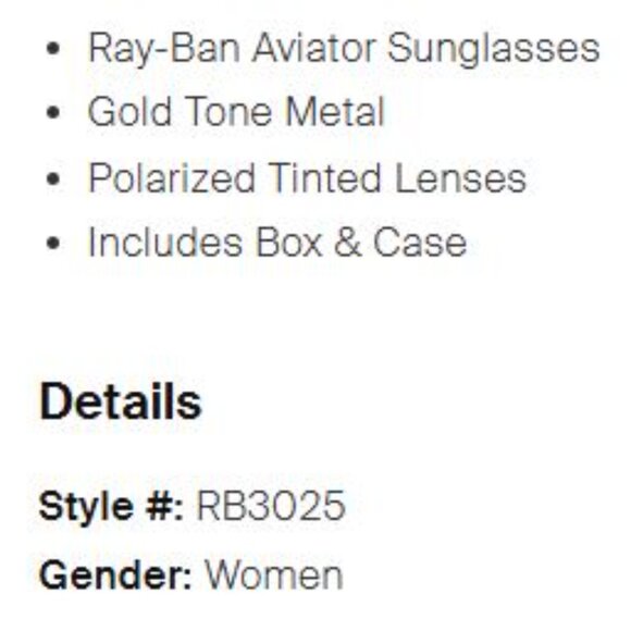 Ray-Ban Aviator Tinted Sunglasses - Picture 2 of 4